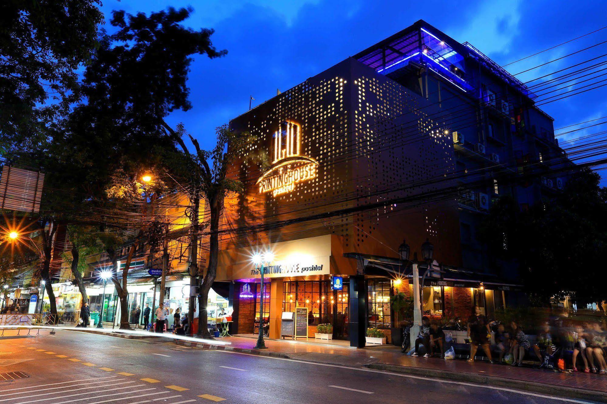 Hostel The Printing House Poshtel Bangkok Zewnętrze zdjęcie